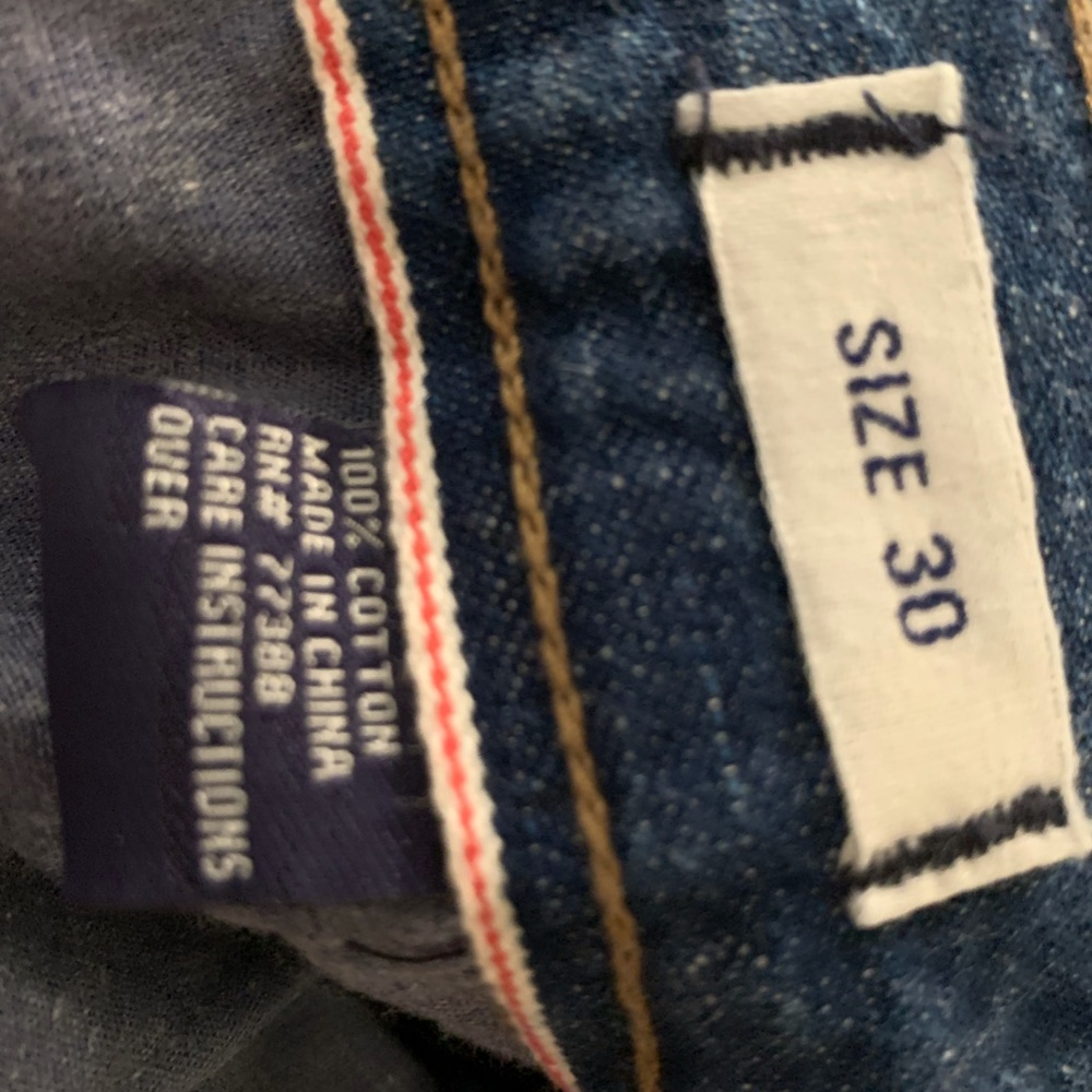 Rivet and Thread.. Specialty.  Madewell size 30..workwear jeans - Picture 3 of 9